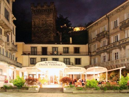 Hotel Croce Federale بيلينزونا المظهر الخارجي الصورة