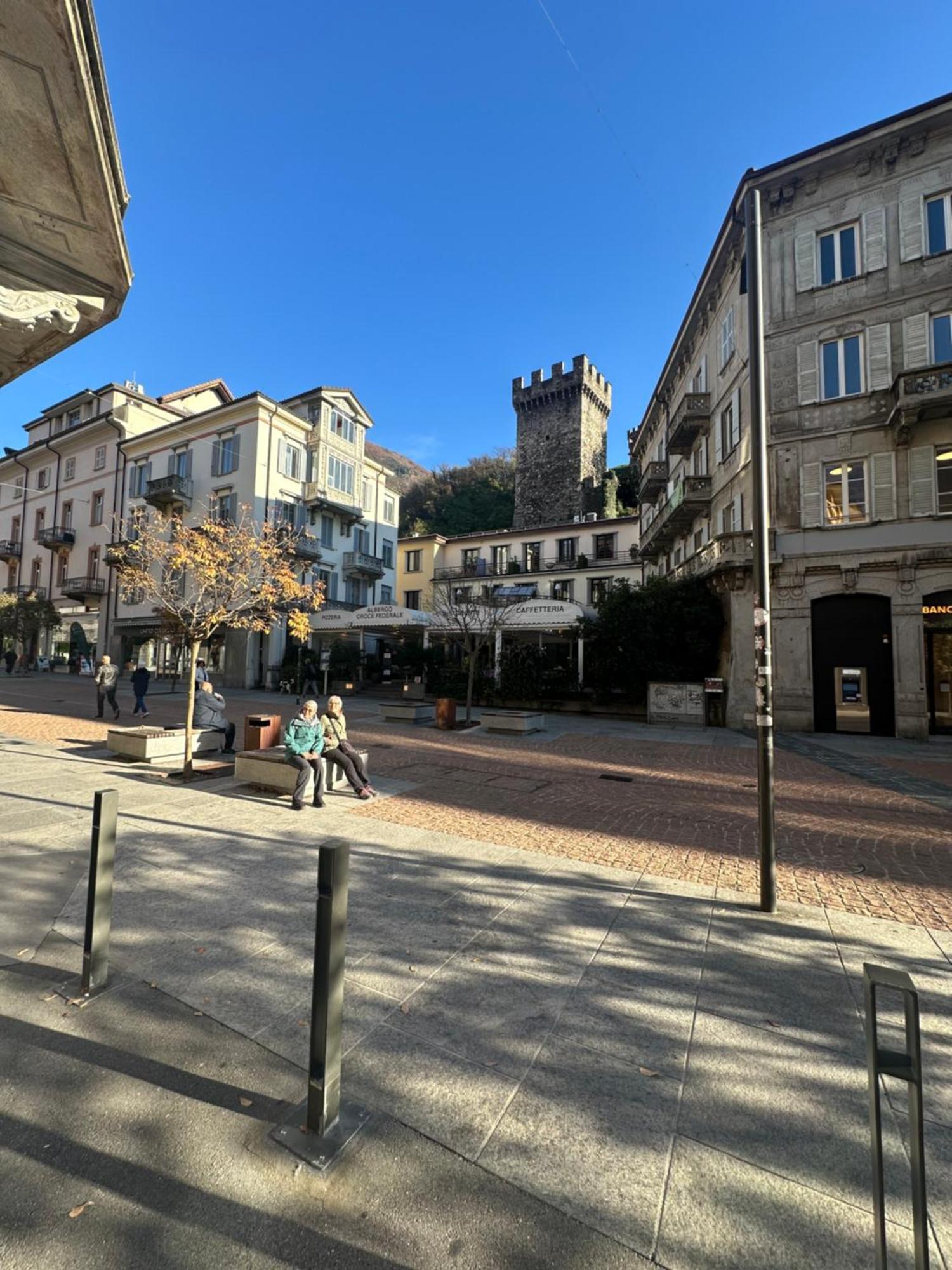 Hotel Croce Federale بيلينزونا المظهر الخارجي الصورة