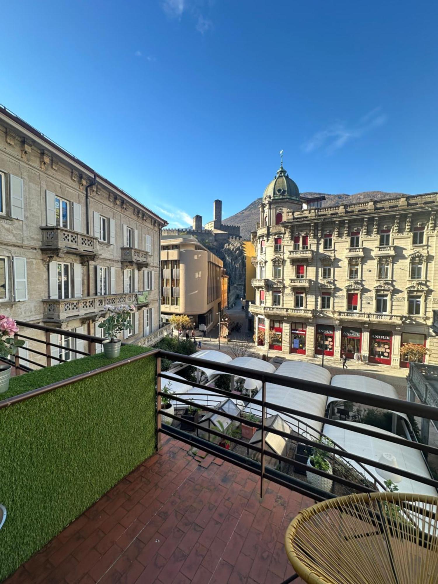 Hotel Croce Federale بيلينزونا المظهر الخارجي الصورة